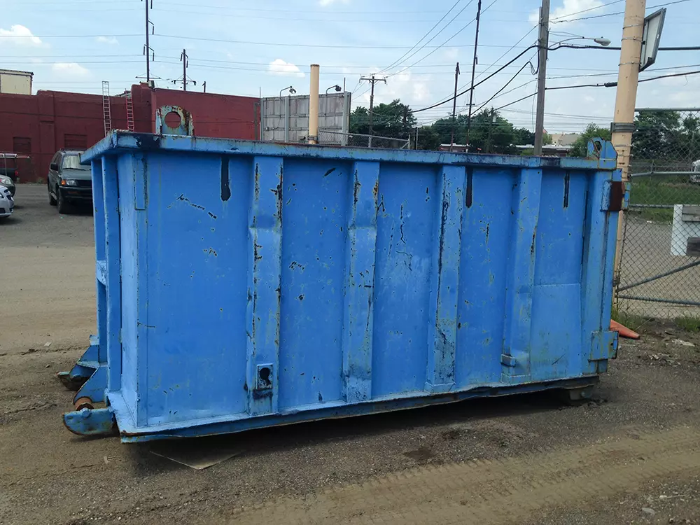 15 CU Yard Container 8′ W x 4′ H x 18′ L