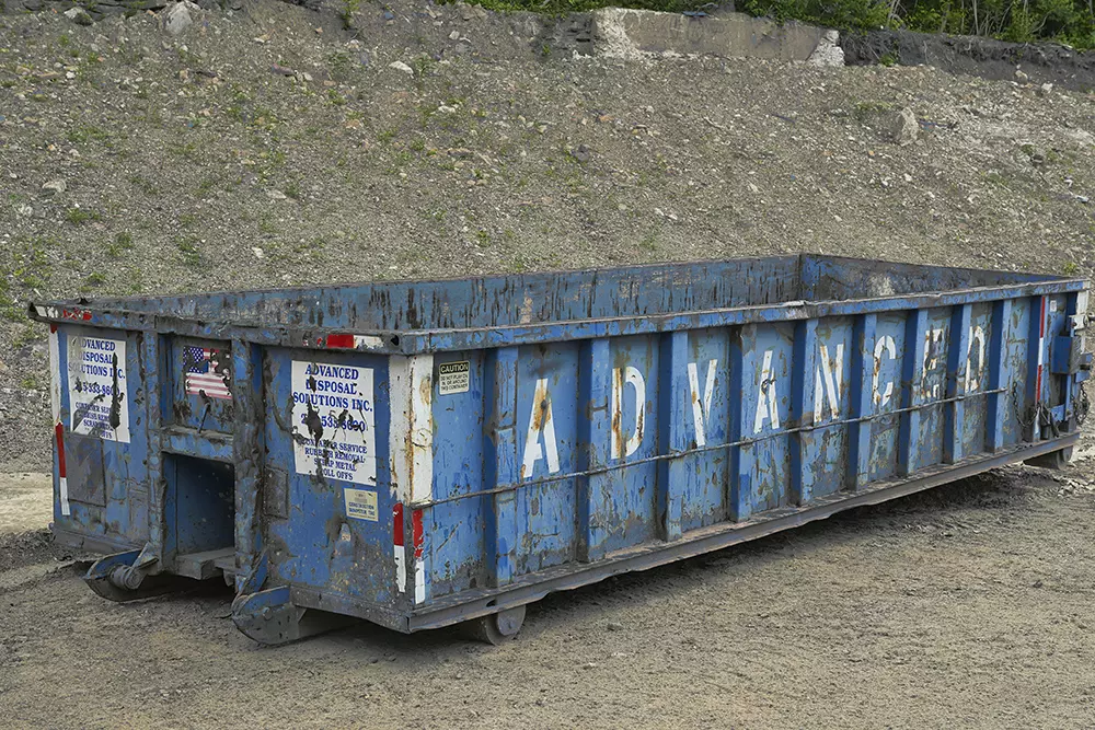 20 CU Yard Container 8′ W x 4′ H x 22′ L