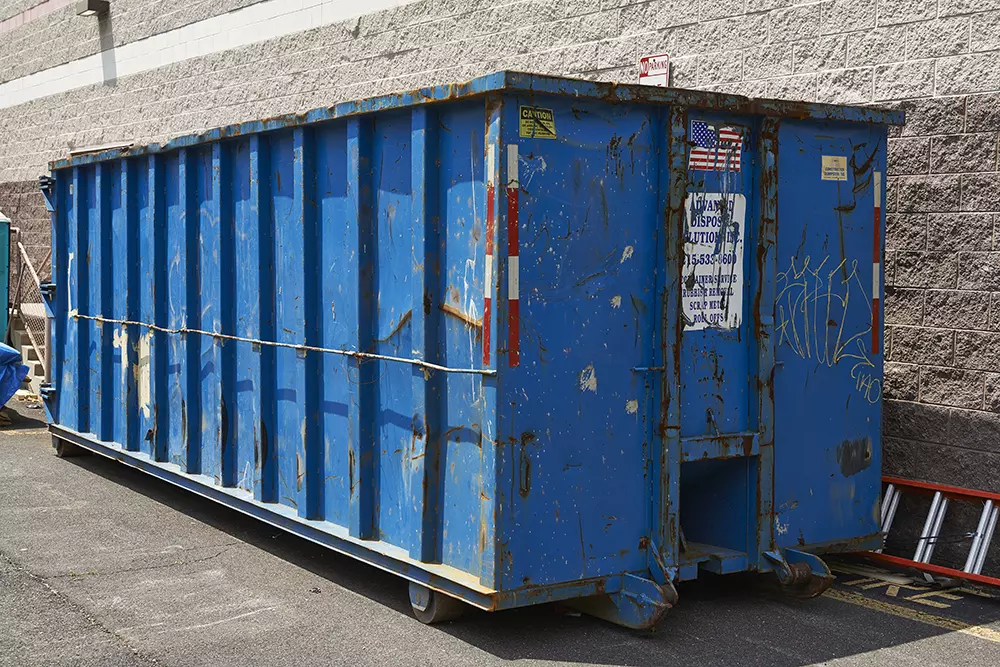 40 CU Yard Container 8′ W x 6′ H x 22′ L